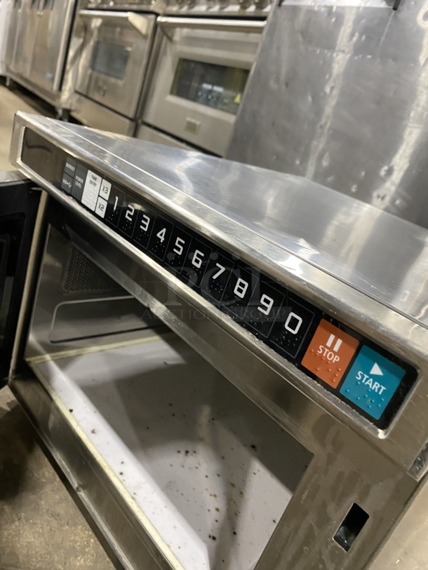 2020 SOLWAVE All Stainless Steel Countertop Microwave Oven! Model 180MWHD21 Serial 200601028 208-230V/60Hz/1 Phase - Image 7 of 8