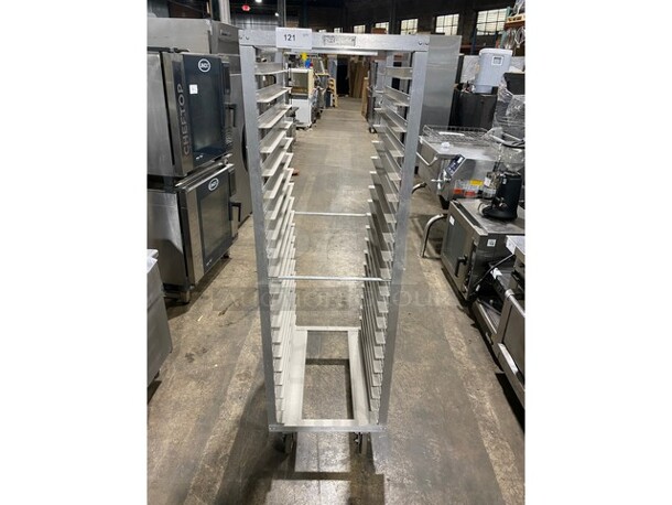 Metro Commercial Pan Transport Rack! On Casters! - Image 1 of 7
