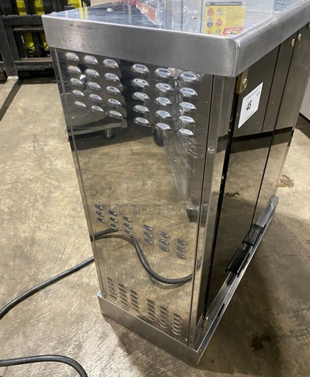 WOW! Robot Coupe Commercial Countertop Electric Powered Rotisserie Oven! All Stainless Steel Body! Working When Removed! - Image 2 of 9