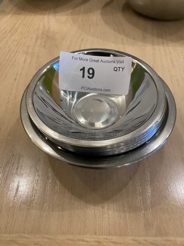 ALL ONE MONEY! Stainless Steel Mixing Bowls! - Image 1 of 4
