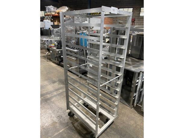 Metro Commercial Pan Transport Rack! On Casters! - Image 2 of 6