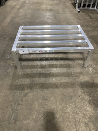 NEW! New Age Commercial Dunnage Rack! All Stainless Steel! MODEL 6TJJ0!