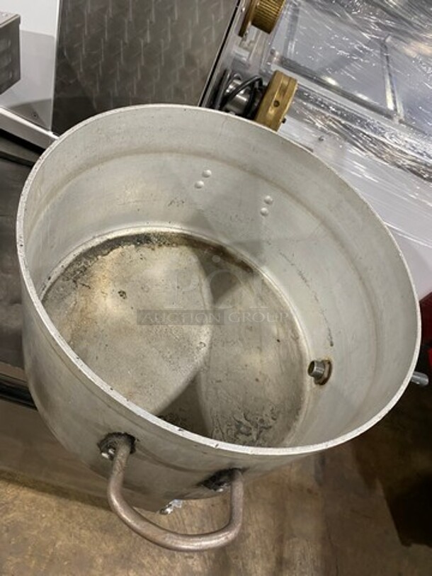 Metal Stock Pot With Spigot! With Side Handles! - Image 4 of 5