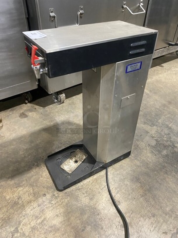 Newco Commercial Countertop Single Coffee Brewer Machine! With Hot Water Line! Stainless Steel Body! Model: ACED SN: A00062647 120V 60HZ 1 Phase - Image 2 of 7