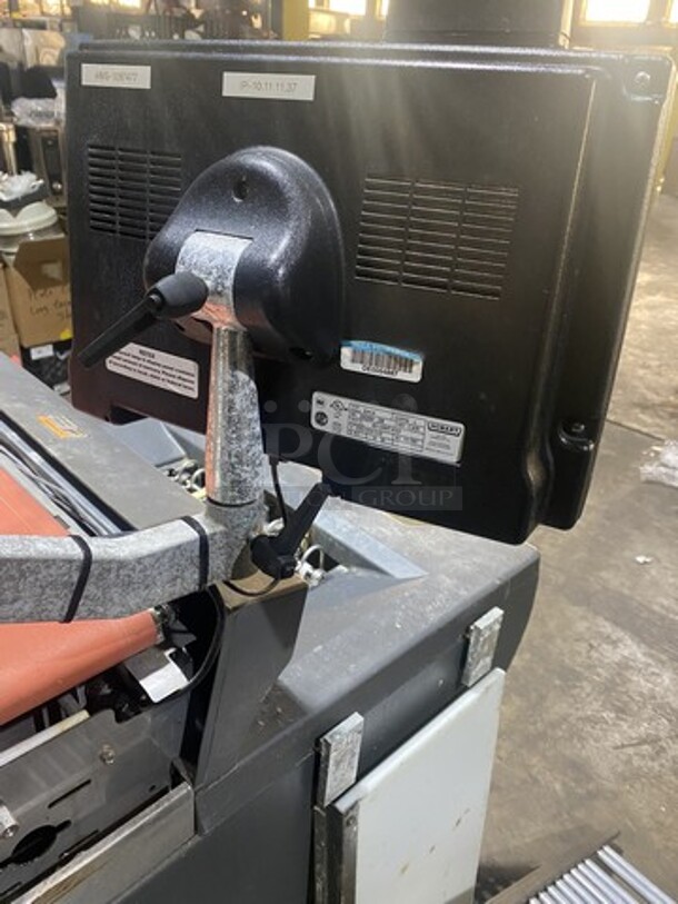 SWEET! Hobart Floor Model Commercial AUTOMATIC WRAPPING SYSTEM! Model AWS-1LR!  With Conveyor! With Digital Control Panel & Printer Laber!  208V 1 Phase!   - Image 11 of 12