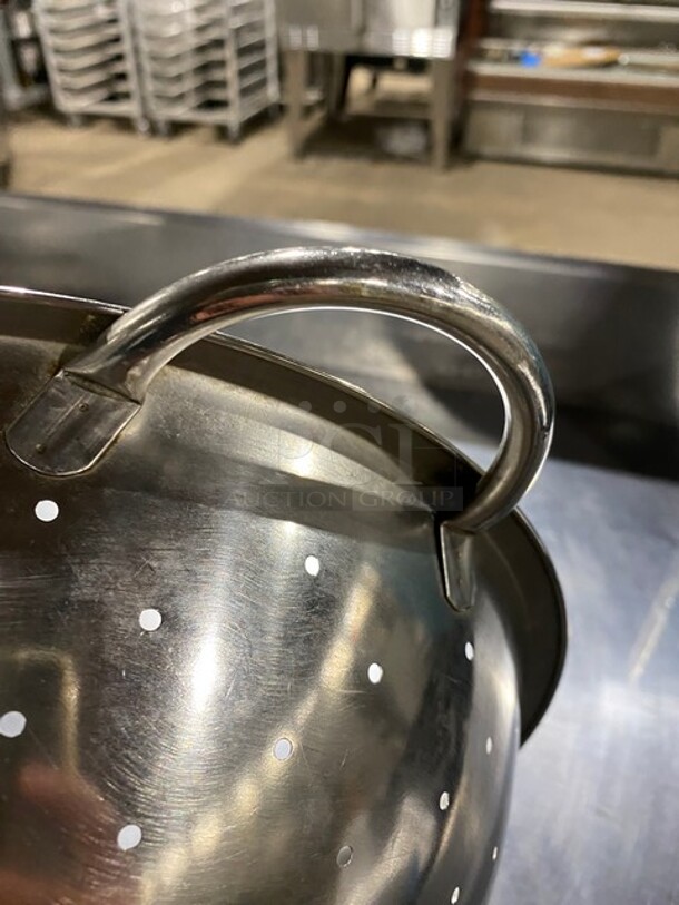 Stainless Steel Colander With Handles! - Image 4 of 4
