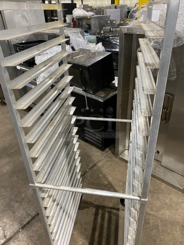 Metal Commercial Pan Transport Rack! On Casters! - Image 6 of 8