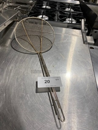 Round Metal Mesh Strainer!