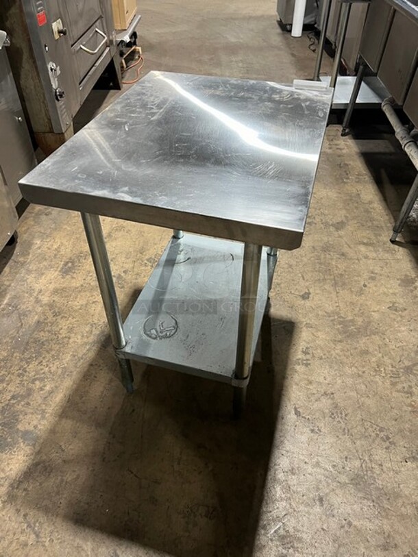 Regency Stainless Steel Commercial Worktable With Undershelf! MODEL 600T2430G - Image 3 of 5