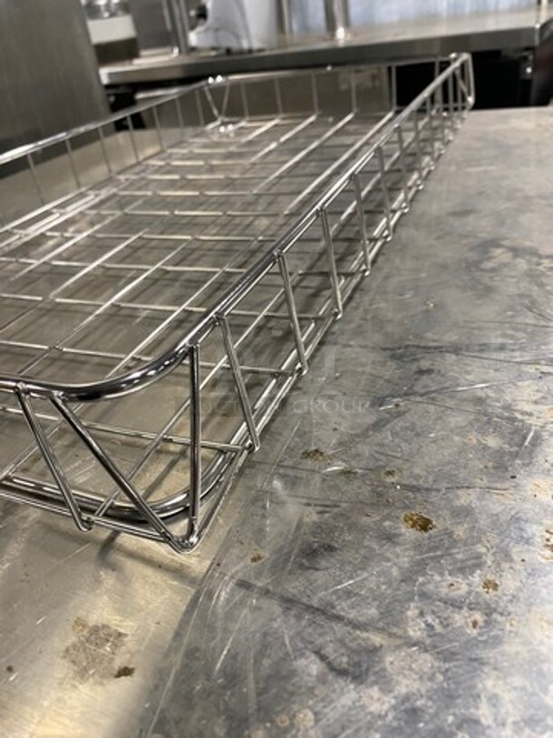 All Stainless Steel Bagel/Pastry Display Trays! 2X Your Bid! - Image 3 of 4