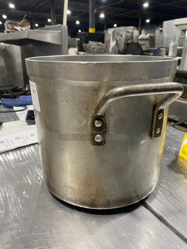Metal Stock Pot! With Side Handles! - Image 2 of 6
