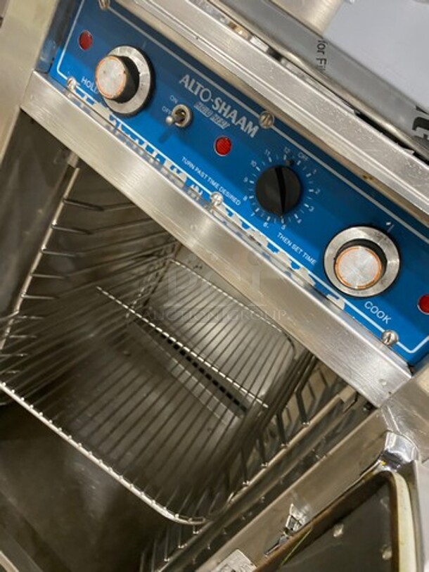 Alto Shaam Commercial Electric Powered Undercounter COOK-N-HOLD Oven! All Stainless Steel! On Casters! Model: 500THII SN: 5036351289 125V 60HZ 1 Phase - Image 7 of 8