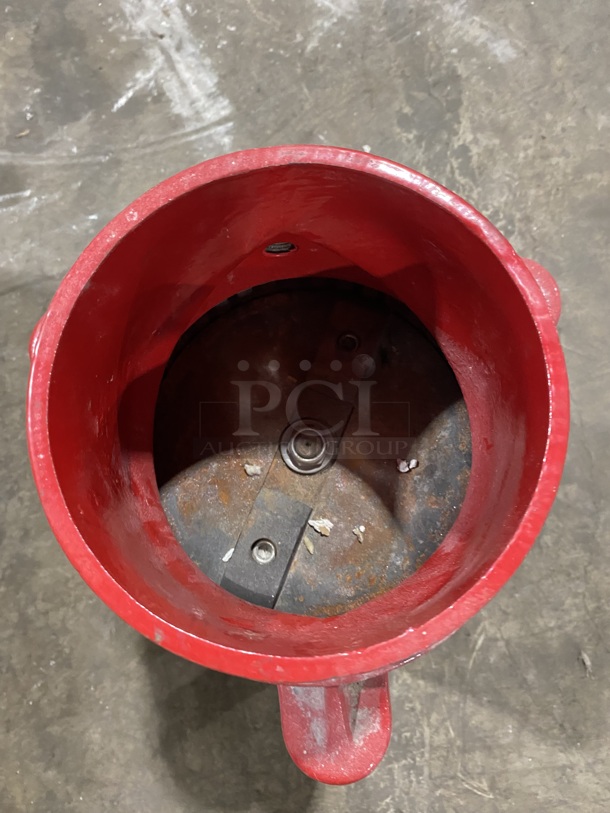 Red Goat Disposers Metal Commercial Dual Rotation Garbage Disposal! Model M6T17FC81K! 230V 3Phase! - Image 4 of 6