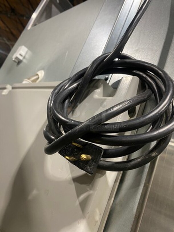 Hoshizaki Commercial Single Door Reach In Cooler! With View Through Door! Poly Drink Racks! Stainless Steel Body! On Casters! Model: CR1SFGECL SN: H50277E 115V 60HZ 1 Phase - Image 9 of 9