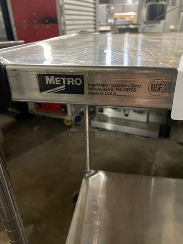 Metro Work Top/ Prep Table! With Storage Space Underneath! On Casters! - Image 7 of 8