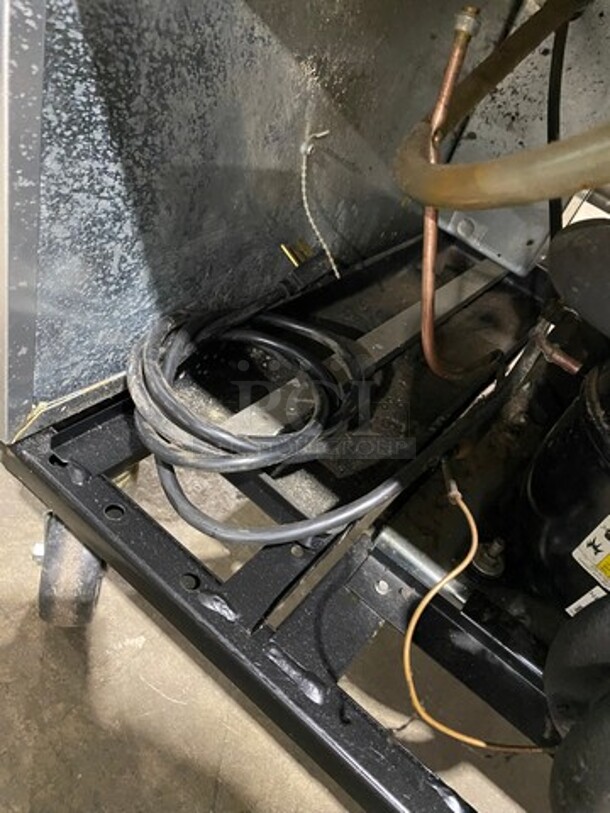 True Commercial Single Door Reach-In Freezer! With Poly Coated Racks! Solid Stainless Steel! On Casters! Model: T23F SN: 7754931 115V 60HZ 1 Phase - Image 9 of 9