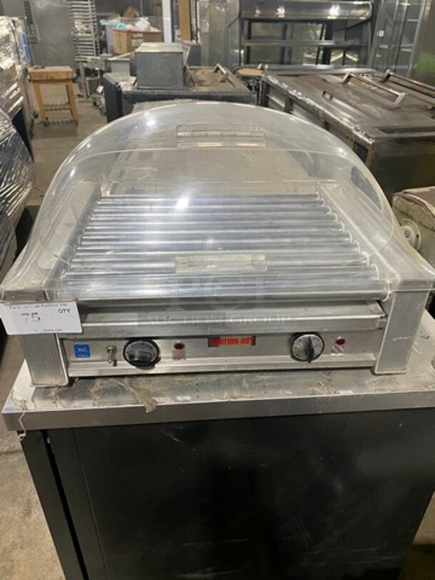 Nemco Commercial Countertop Hot Dog Roller Grill! All Stainless Steel! Model: 8027564 SN: H02 120V