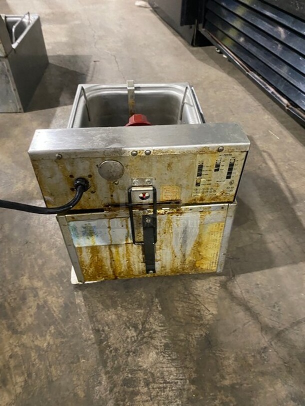 Cecilware Commercial Electric Powered Countertop Deep Fat Fryer! All Stainless Steel! 120V 1 Phase! Model: NJ03A! - Image 3 of 8