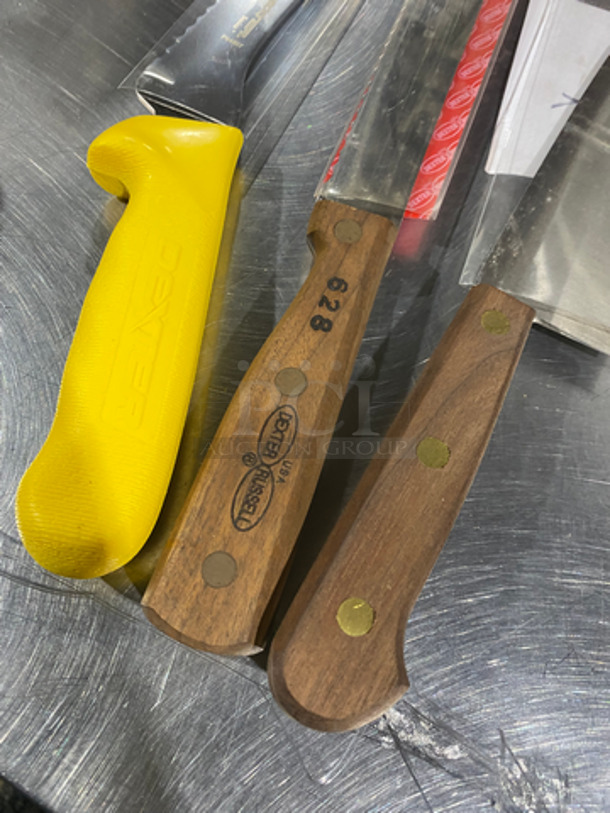 Dexter Commercial Various Style Kitchen/ Chef's Knives! 3x Your Bid! - Image 3 of 3