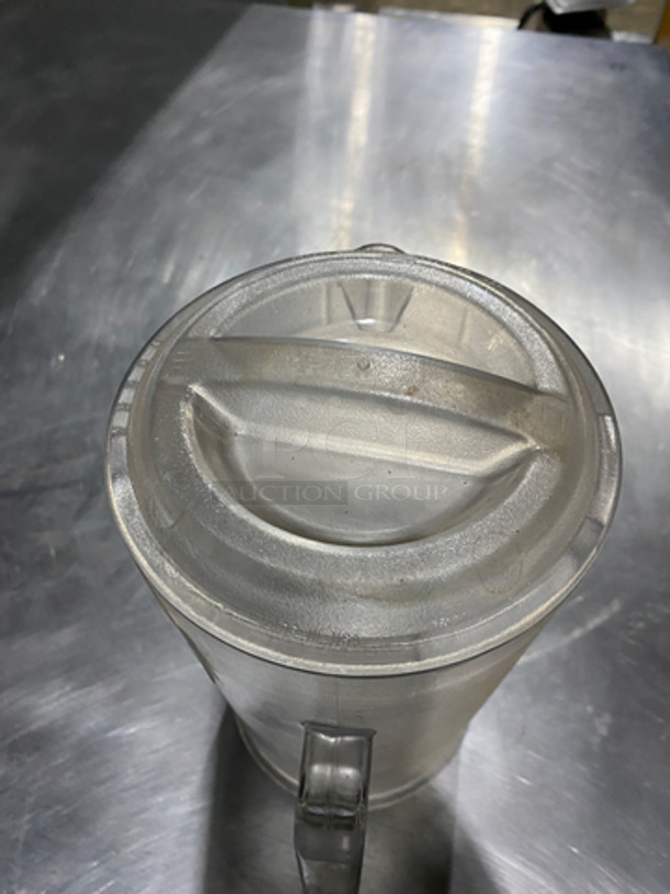 Poly Clear Beverage Pitcher! - Image 2 of 4