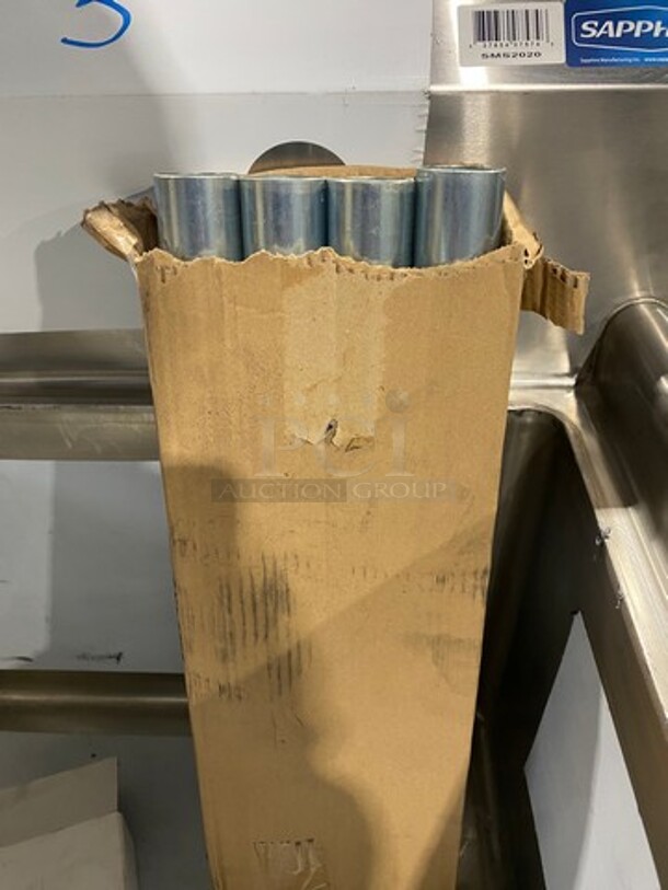 NEW! SCRATCH-N-DENT! Sapphire Single Compartment Prep Sink! All Stainless Steel! With Legs! Model: SMS2020 - Image 2 of 9