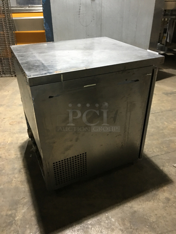 NICE! Turbo Air Commercial Single Door Lowboy/Worktop Freezer! With Poly Coated Racks! All Stainless Steel! Model: MUF28 115V 60HZ 1 Phase - Image 4 of 7