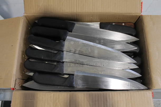 60 SHARPENED Stainless Steel Chef Knives. 60 Times Your Bid! - Image 1 of 2