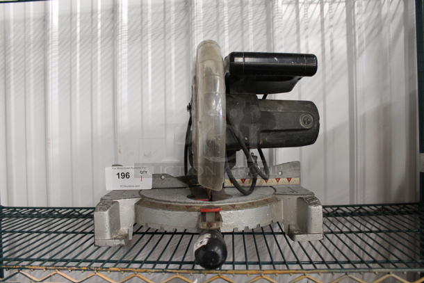 M2500LW2 Metal Countertop 10" Compound Miter Saw w/ Laser Guide. 120 Volts, 1 Phase. Tested and Working! - Image 1 of 12
