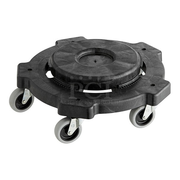 BRAND NEW SCRATCH AND DENT! Lavex 274TCDOLLY Commercial Round Trash Can Dolly