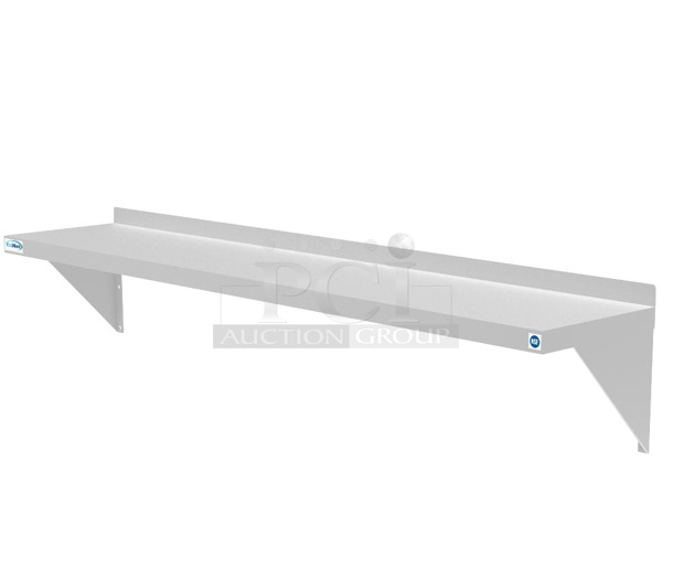 BRAND NEW IN BOX! KoolMore WMSH-1260 Stainless Steel Wall Mount Shelf. Gallery Picture Used as Gallery - Image 1 of 5