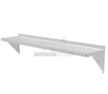 BRAND NEW IN BOX! KoolMore WMSH-1260 Stainless Steel Wall Mount Shelf. Gallery Picture Used as Gallery