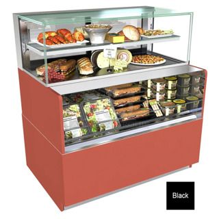 BRAND NEW IN CRATE! Structural Concepts NR4851RRSSV Metal Commercial 48" Horizontal 3 Tier Open Air Grab N Go Cooler. 120 Volts, 1 Phase.