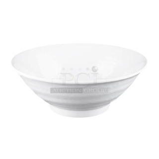 4 Boxes of 6 BRAND NEW! Elite Global Solutions D1007RR-W 24 oz Round Melamine Bowl. 4 Times Your Bid!