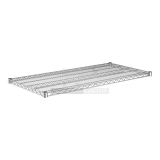Box of 4 BRAND NEW SCRATCH AND DENT! Regency 460EC2448 24" x 48" NSF Chrome Wire Shelf. May Be Missing Pieces.