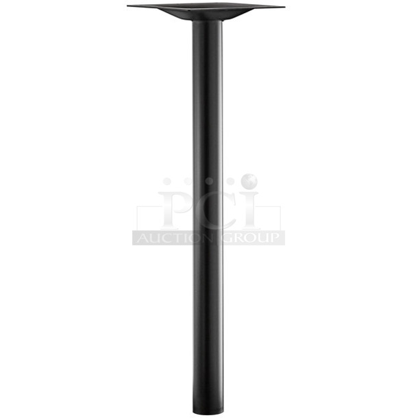 4 BRAND NEW SCRATCH AND DENT! Lancaster Table & Seating 427tbclrd337 Excalibur 3" Bar Height Outdoor Table Base Column. 4 Times Your Bid!  - Image 1 of 5