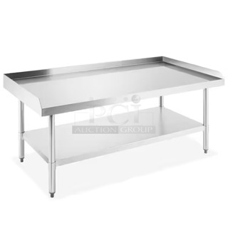 BRAND NEW SCRATCH AND DENT! GR68-HD3060 Stainless Steel Equipment Stand. May Be Missing Pieces. 