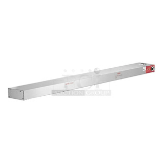 2 BRAND NEW IN BOX! Avantco 177SW60INCP Stainless Steel Commercial 60" High Wattage Strip Warmer with Infinite Controls. 120 Volts, 1 Phase. 2 Times Your Bid! 