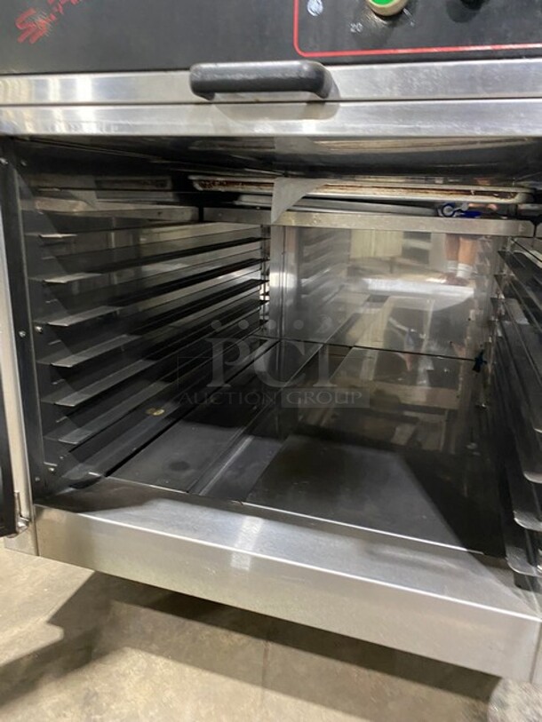 Pavailler Commercial Full Size Baking Oven With Proofer! With Steam Line! Top For Baking & Bottom For Proofing! All Stainless Steel! On Legs! Model: T8LG SN: 2647 208/240V 60HZ 3 Phase - Image 7 of 12
