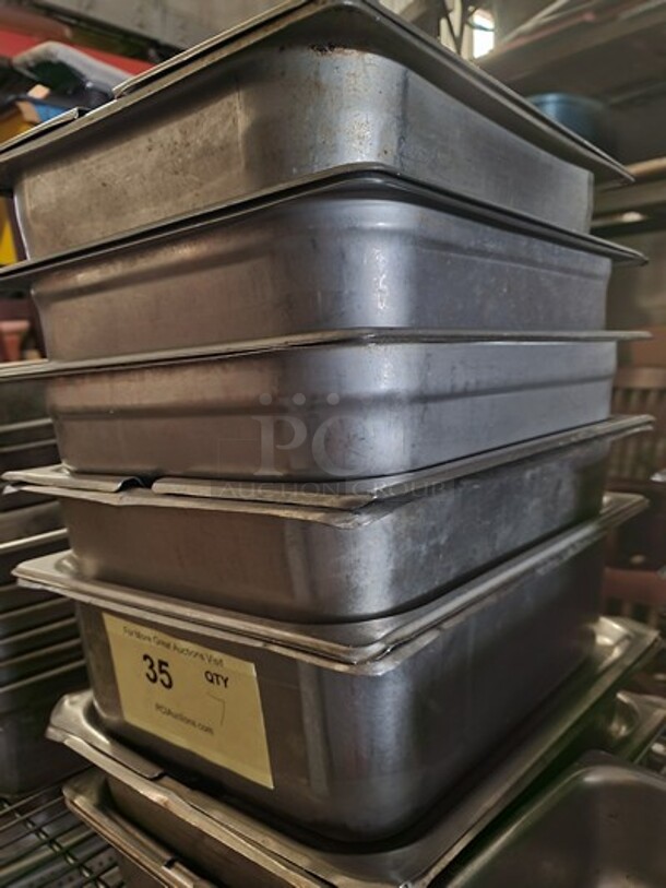 Stainless Steel Food Pan W/Lid  - Image 2 of 3