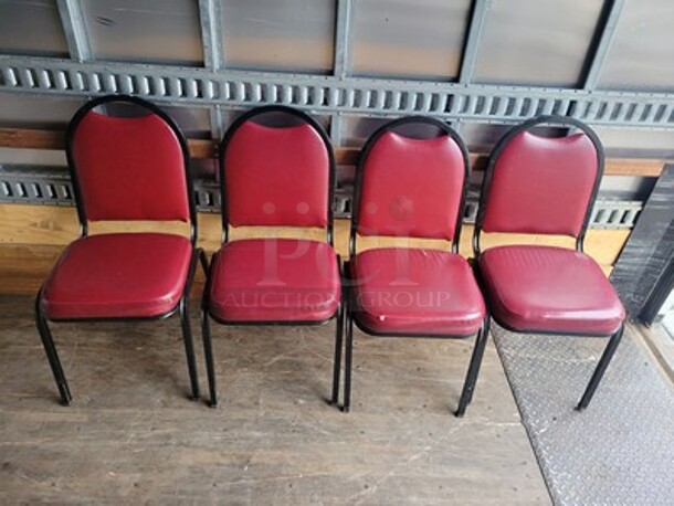 Seating Red Stackable Chair