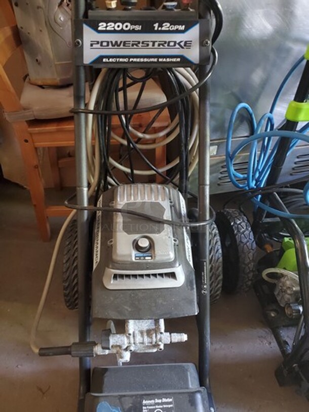 Powerstroke 2200 psi 1.2 Gpm Electric Pressure Washer 