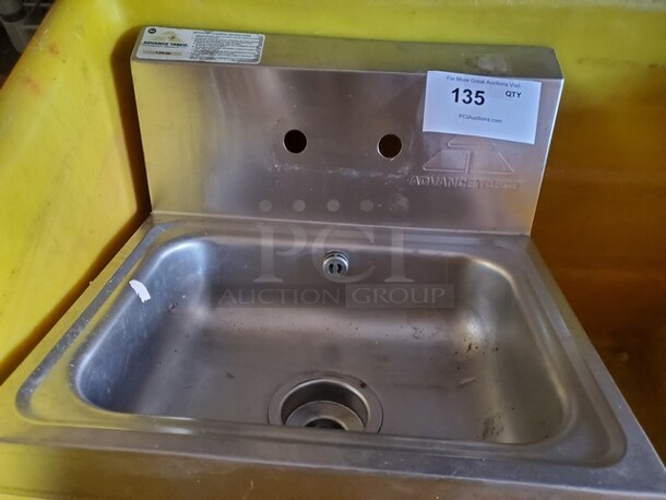 Stainless Steel Hand Sink with Faucet - Image 5 of 7