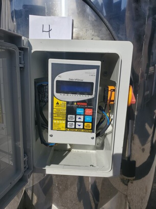 Commercial Electric Potato & Vegetable Peeler 30X30X47 - Image 9 of 10