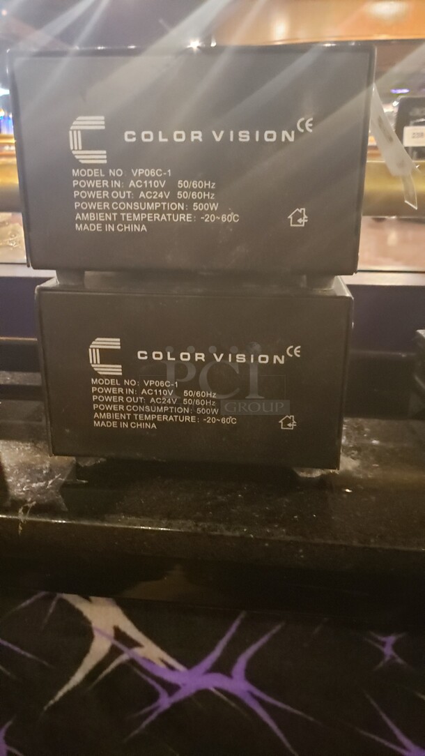 Lot of 2 Color Vision Model VPO6C-1 (Location 1) - Image 1 of 2