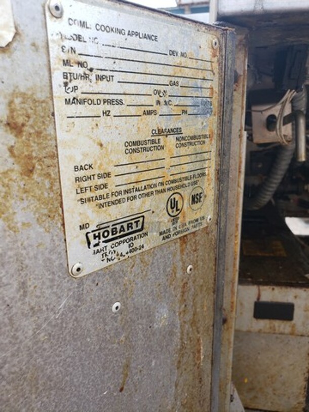 Hobart 2 Compartment Electric Fryer!

60 Hz
208 V
3 PH
24.3 Kw - Image 8 of 8