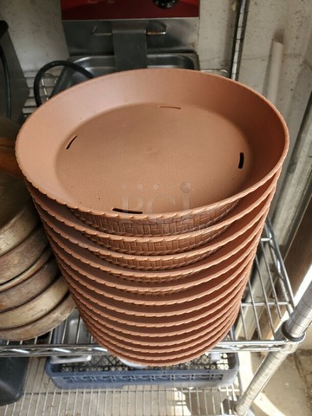 ALL ONE MONEY Lot of 13 Round Fast Food Basket! - Image 2 of 3