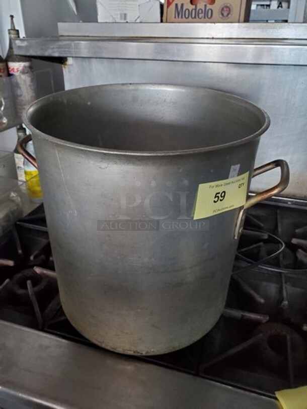 Aluminum Stock Pot 15X16 - Image 3 of 4