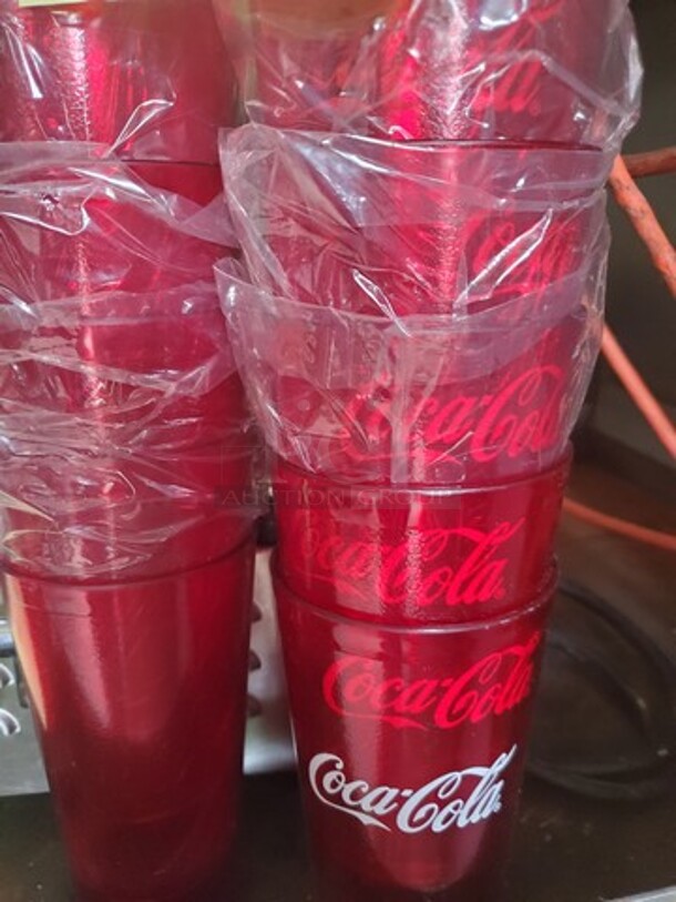 20 oz. Red Coca-Cola® Plastic Cup BIDX12 - Image 2 of 2
