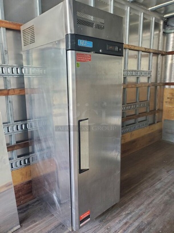 Turbo Air M3R19-1 Single Door Cooler 115V (Content not included) Do not included racks.    - Image 2 of 7