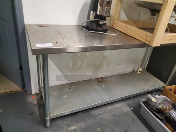 Stainless Steel Worktable 72X24X34 Like new! Buyer must remove it - Image 2 of 2